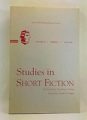 Immagine del venditore per Studies in Short Fiction, Volume 30, Number 4 (Fall 1993). Thirtieth Anniversary Issue venduto da Cat's Cradle Books