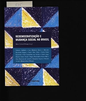 Seller image for Redemocratizao e mudana social no Brasil. . for sale by Antiquariat Bookfarm