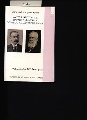 Seller image for Cartas inditas de Rafael Altamira a Domingo Amuntegui Solar. . for sale by Antiquariat Bookfarm