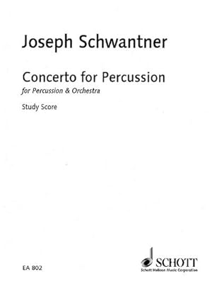 Immagine del venditore per Konzertfr Percussion (1 Spieler) und Orchester : Studienpartitur venduto da AHA-BUCH GmbH