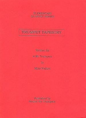 Bild des Verkufers fr Trumpet Tapestryfor 4 trumpets : score and parts zum Verkauf von AHA-BUCH GmbH