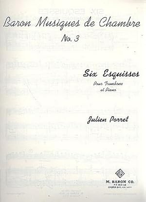 Imagen del vendedor de 6 Esquisses for trombone and piano a la venta por AHA-BUCH GmbH