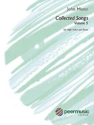 Bild des Verkufers fr Collected Songs vol.5for high voice and piano zum Verkauf von AHA-BUCH GmbH