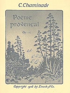 Bild des Verkufers fr Poeme provencal op.127 pour piano zum Verkauf von AHA-BUCH GmbH