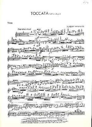 Bild des Verkufers fr Toccata without a Fugue for piccolo,3 clarinets, horn, trumpet, timpani and violin : parts zum Verkauf von AHA-BUCH GmbH