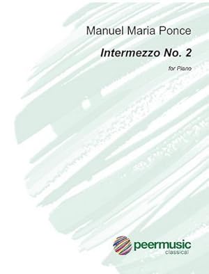 Bild des Verkufers fr Intermezzo No.2 for piano zum Verkauf von AHA-BUCH GmbH