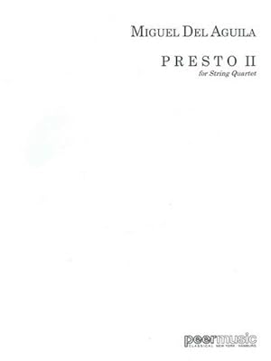 Bild des Verkufers fr Presto 2for string quartet : score and parts zum Verkauf von AHA-BUCH GmbH
