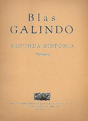 Bild des Verkufers fr Sinfonnia no.2for orchestra : score zum Verkauf von AHA-BUCH GmbH