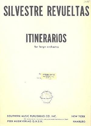 Seller image for Itinerariosfor large orchestra : score for sale by AHA-BUCH GmbH