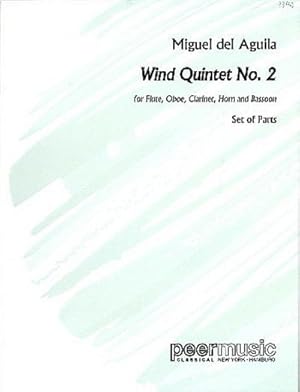 Bild des Verkufers fr Wind Quintet No.2for flute, oboe, clarinet, horn and bassoon : parts zum Verkauf von AHA-BUCH GmbH