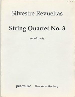 Bild des Verkufers fr String Quartet no. 3 : parts zum Verkauf von AHA-BUCH GmbH