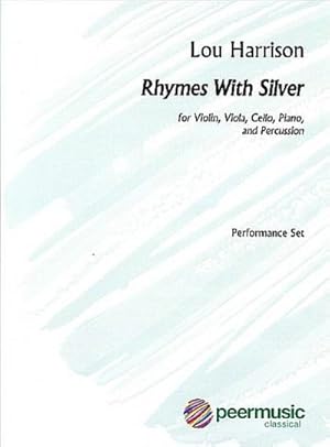 Bild des Verkufers fr Rhymes with Silverfor violin, viola, cello, piano and percussion : score and 5 parts zum Verkauf von AHA-BUCH GmbH