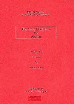 Bild des Verkufers fr Baroque Quartetsfor 4 flutes zum Verkauf von AHA-BUCH GmbH