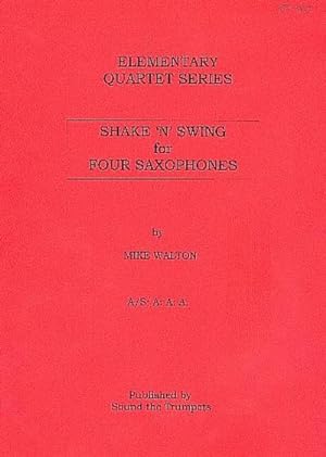 Bild des Verkufers fr Shake and Swing for Four Saxophonesfor 4 saxophones zum Verkauf von AHA-BUCH GmbH