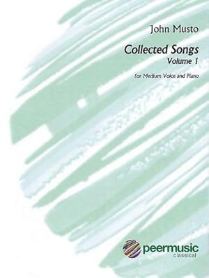 Bild des Verkufers fr Collected Songs vol.1for medium voice and piano zum Verkauf von AHA-BUCH GmbH