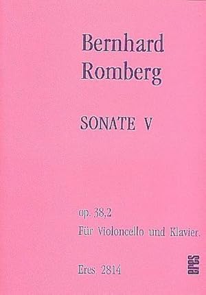 Bild des Verkufers fr Sonate G-Dur op.38,2für Violoncello und Klavier zum Verkauf von AHA-BUCH GmbH