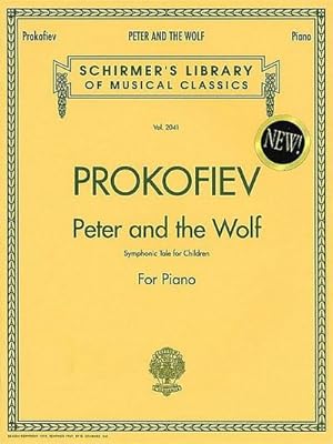 Bild des Verkufers fr Peter and the Wolf : Schirmer Library of Classics Volume 2041 Piano Solo zum Verkauf von AHA-BUCH GmbH