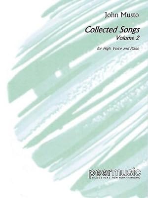 Bild des Verkufers fr Collected Songs for High Voice - Volume 2: High Voice zum Verkauf von AHA-BUCH GmbH
