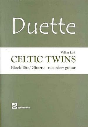 Bild des Verkufers fr Duette: Celtic Twins : Ausgabe fr Blockflte und Gitarre (recorder/ guitar) zum Verkauf von AHA-BUCH GmbH
