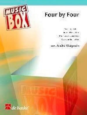Imagen del vendedor de Four by Four f�r 4 Fl�tenPartitur und Stimmen a la venta por AHA-BUCH GmbH