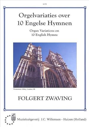 Bild des Verkufers fr Organ variations on 10 English hymns zum Verkauf von AHA-BUCH GmbH