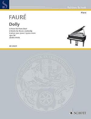 Image du vendeur pour Dolly : 6 Stcke fr Klavier vierhndig, opus 56, Edition Schott mis en vente par AHA-BUCH GmbH