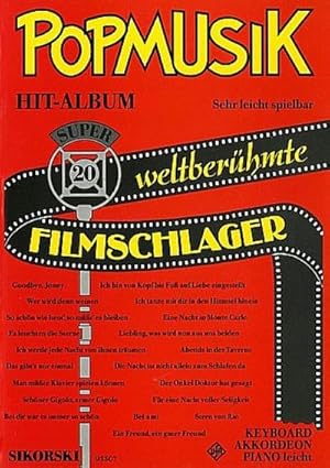 Bild des Verkufers fr Popmusik Hit-Album Super 20:Filmschlager zum Verkauf von AHA-BUCH GmbH