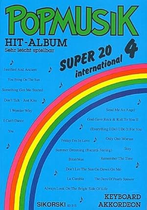 Bild des Verkufers fr Popmusik Hit-Album Super 20:International 4 zum Verkauf von AHA-BUCH GmbH