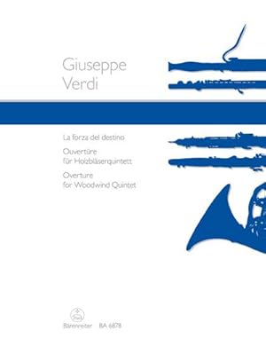 Bild des Verkufers fr La forza del destino Ouvertrefr Flte, Oboe, Klarinette in A : Horn in E und Fagott, Stimmen zum Verkauf von AHA-BUCH GmbH