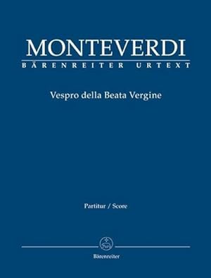 Seller image for Vespro della Beata Vergine, Partitur for sale by AHA-BUCH GmbH