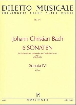 Bild des Verkufers fr Sonate C-Dur Nr.4fr Violine, Violoncello und Klavier zum Verkauf von AHA-BUCH GmbH