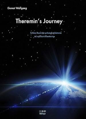 Bild des Verkufers fr Theremin's Journey fr Klavier, Theremin(Synthesizer) und Electronica (mp3-File) : Partitur zum Verkauf von AHA-BUCH GmbH