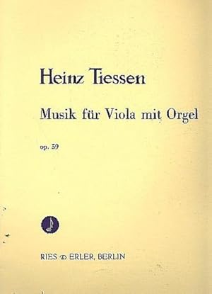 Image du vendeur pour Musik fr Viola mit Orgel op.59 mis en vente par AHA-BUCH GmbH