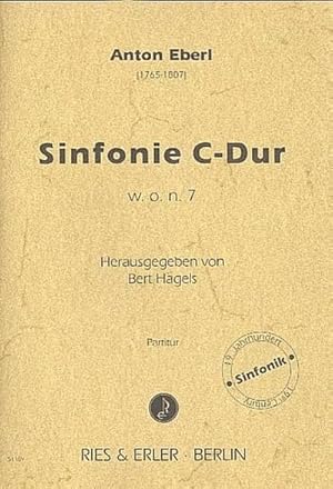 Immagine del venditore per Sinfonie C-Dur fr OrchesterPartitur venduto da AHA-BUCH GmbH