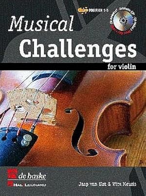 Bild des Verkufers fr Musical Challenges (+2 CD's)for violin zum Verkauf von AHA-BUCH GmbH