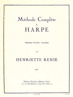 Bild des Verkufers fr Mthode complete de harpe vol.1Technique zum Verkauf von AHA-BUCH GmbH
