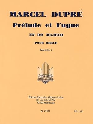 Bild des Verkufers fr Prlude et fugue do majeurop.36,3 pour orgue zum Verkauf von AHA-BUCH GmbH