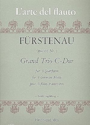 Bild des Verkufers fr Grand Trio C-Dur op.66,1fr 3 Querflten : Partitur und Stimmen zum Verkauf von AHA-BUCH GmbH