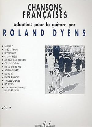 Bild des Verkufers fr Chansons francaises vol.2pour guitare seule zum Verkauf von AHA-BUCH GmbH