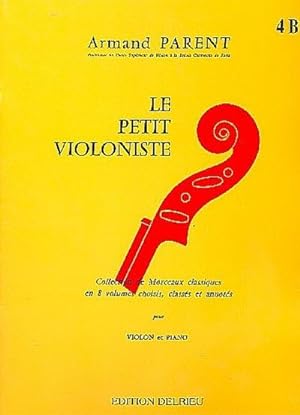 Image du vendeur pour Le petit violiniste vol.4Bmorceaux classiques pour : violon et piano mis en vente par AHA-BUCH GmbH