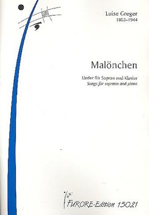 Bild des Verkufers fr MalnchenLieder fr Sopran und Klavier zum Verkauf von AHA-BUCH GmbH