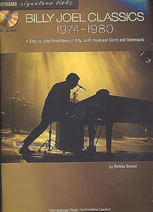 Bild des Verkufers fr Billy Joel Classics 1974-1980 (+CD)for keyboard zum Verkauf von AHA-BUCH GmbH