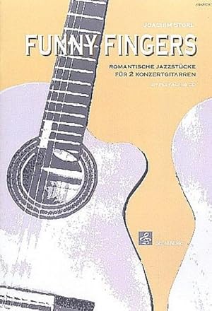 Bild des Verkufers fr Funny Fingers (+CD)Romantische Jazzstuecke fuer : 2 Gitarren mit Play-Along-CD zum Verkauf von AHA-BUCH GmbH