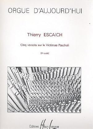 Bild des Verkufers fr 5 versets sur le victimae paschalipour orgue zum Verkauf von AHA-BUCH GmbH