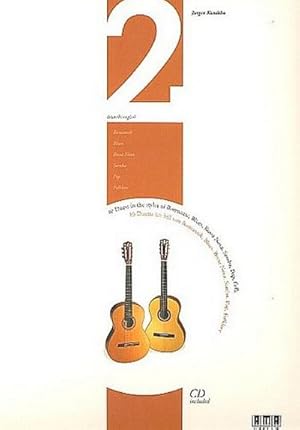 Bild des Verkufers fr Zwei 10 Duette fr 2 Gitarren (+CD)Im Stil Von Romantik, Blues : Bossa Nova, Samba, Pop, Folklore zum Verkauf von AHA-BUCH GmbH