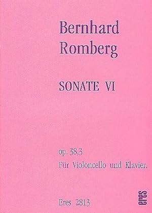 Bild des Verkufers fr Sonate B-Dur op.38,3 frVioloncello und Klavier zum Verkauf von AHA-BUCH GmbH