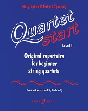 Bild des Verkufers fr Quartetstart : Original Repertoire for Beginner String Quartets, Score & Parts zum Verkauf von AHA-BUCH GmbH