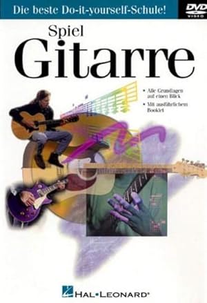 Bild des Verkufers fr Spiel Gitarre, 1 DVD : Gitarre. zum Verkauf von AHA-BUCH GmbH