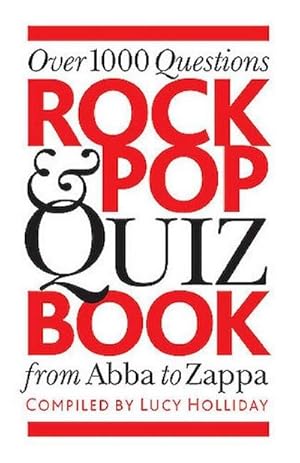 Bild des Verkufers fr Rock & Pop Quiz Book zum Verkauf von AHA-BUCH GmbH