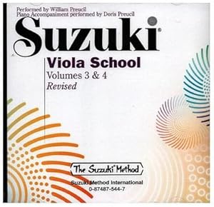 Seller image for Suzuki Viola School, Vol 3 & 4 for sale by AHA-BUCH GmbH